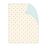 Gift Wrap - Swiss Dot Gold