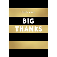 Card - Thank You Big Thanks