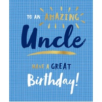 Card - Birthday Uncle