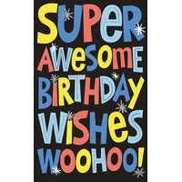 Card - Birthday Male Awesome