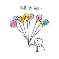 Card - Just to Say Thank You