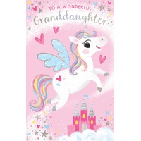 Card - Wonderful Granddaughter Birthday