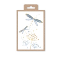 Notecards Box of 10 - Dragonfly & Dandelions