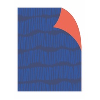 Gift Wrap - Navy Bookcase