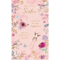 Card - Birthday Sister Birds
