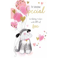 Card - Birthday Someone Special Balloons