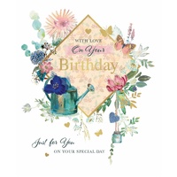 Card - On Your Birthday Floral