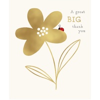 Card - Thank You Ladybug