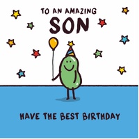 Card - Birthday Son Balloon