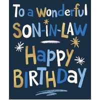 Card - Birthday Son-in-Law