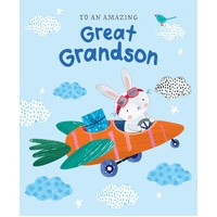 Card - Birthday Amazing Great Grandson