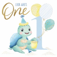 Card - Look Who's 1 (One)