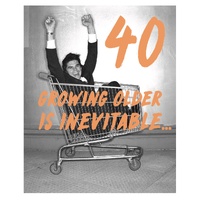 Card - Happy 40th Birthday Male