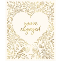Card - Your Engaged Heart Love Birds