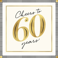 Card - Cheers to 60 Years