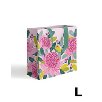 Gift Bag Large - Pink Waratahs