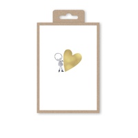 Notecards Box of 10 - Smudge with Heart