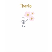 Card - Thank You Smudge