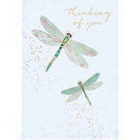 Card - Thinking of You Dragonflies