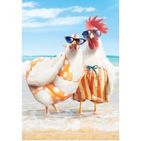 Card - Happy Anniversary Spring Chicken