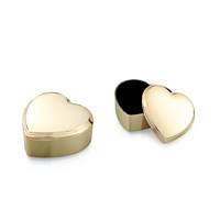 Trinket Box w/Gold Heart Top