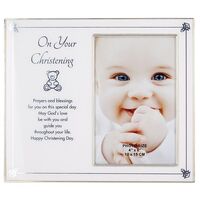 On Your Christening Photo Frame