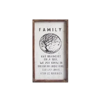 Plaque : Family Tree
