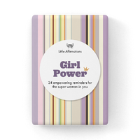 24 Inspirational Affirmation Cards - Girl Power