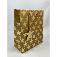 Gift Bag Medium - Gold Star