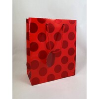 Gift Bag Medium - Red Dot