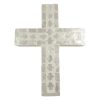 Cheyenne Ivory Inlay Cross - Small