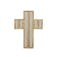 Ceres Wood/Resin Sage Cross - 200mm