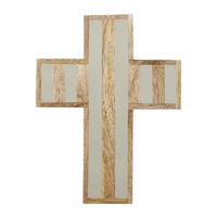 Ceres Wood/Resin Sage Cross - 260mm