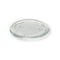 Candle Holder Round Glass 5"