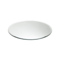 Candle Mirror Plate w/Bevelled edge 20cm