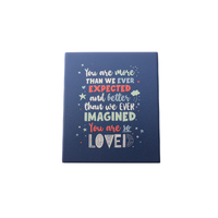 Baby Blue Ceramic Verse Frame