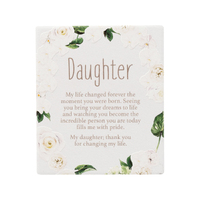 Greenhouse Daughter Verse Plaque