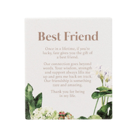Greenhouse Best Friend Verse Plaque