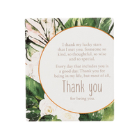 Greenhouse Thank You Verse Plaque