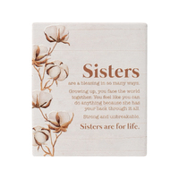 Home Sweet Home Sisters Verse Plaque