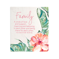 Talulah Family Verse Plaque