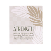 Tuscan Sun Strength Verse Plaque