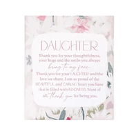 Love, Vera Daughter Verse Plaque