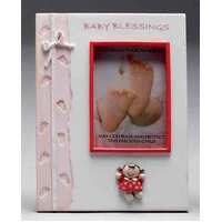 Plaque Resin Girl Baby Blessings