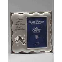 Baby Photo Frame - Silver Plated