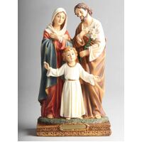 Statue 20cm Resin - Holy Family