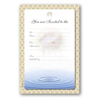 Baptism Invitation- Hand in Water