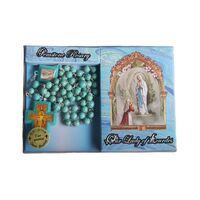 Rosary Turquoise - Our Lady of Lourdes