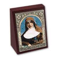 Wood Plaque- Mary MacKillop (65x50mm)