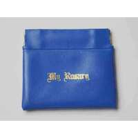 Rosary Purse Push Pocket - Blue
